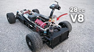 RC V8 15 Scale Test RUN [upl. by Egedan]