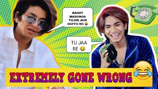 Prank Call to tusharsworld1 Tushar Silawat 🤣  Gone extremely wrong😂  prank call 30  gtrvlogs [upl. by Anairt]