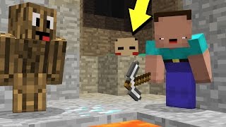 TWO NOOBS VS MINECRAFT MURDERER [upl. by Busey]