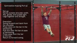 Gymnastics Kipping PullUp [upl. by Norvell]