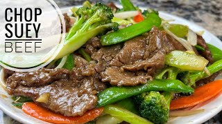 Beef Chop Suey ｜ Beef Stir Fry With Vegetables [upl. by Yaakov748]