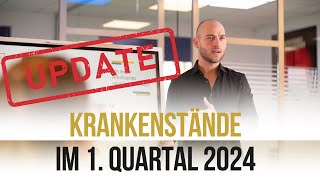 Krankenstand drückte Deutschland wohl in Rezession  tagesschaude [upl. by Cumine]