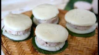 BÁNH DÀY  Vietnamese Rice Cake Recipe  Helens Recipes [upl. by Nagyam]