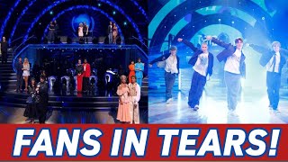 Strictly Fans in Tears Over Shocking Results Moment  It Wasnt the Exitquot [upl. by Esined]