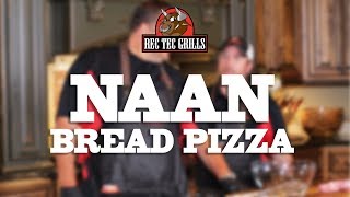 Naan Bread Pizzas with Ray amp Stevie  REC TEC Grills [upl. by Hsiwhem410]