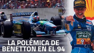 BENETTON y el POLÉMICO TÍTULO en 1994  La historia de lo que paso con el B194 [upl. by Ahsitel]