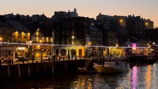 Night Walk  Whitby England [upl. by Arais340]