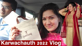 Karwachauth Vlog 2022 I Dont Eat Sargi  First Time Karwachauth with In Laws karwachauth2022 [upl. by Sosthena]