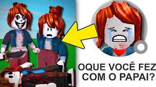 A TRISTE HISTÓRIA DESSA GAROTA no ROBLOXKittyCuties48 [upl. by Peti]