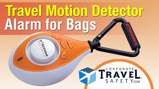 Travel Motion Detector Alarm for Luggage and Bags [upl. by Chamberlain815]