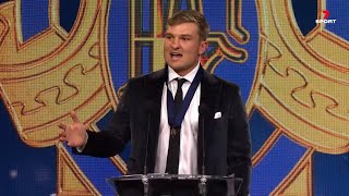 Ollie Wines Brownlow acceptance speech and interview [upl. by Gensmer]