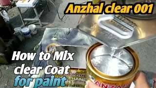 Paano mag TopCoat Clear Anzhal urethane automotive clear coat [upl. by Kall]