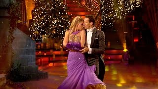 Abbey Clancy amp Brendan Cole Waltz to When I Fall In Love  Christmas Special 2015 [upl. by Munro415]