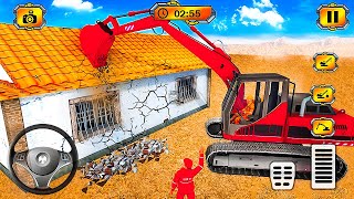 JCB City Road Construction Simulator 3D  Real Excavator Driving Game  Android Gameplay Part 2 [upl. by Eserahc950]