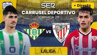 ⚽️ REAL BETIS vs ATHLETIC CLUB  EN DIRECTO LaLiga 2324  Jornada 26 [upl. by Lledniuq]