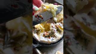 Baked Camembert with honey 🍯 and chili 🌶 shorts camembert appetizer [upl. by Nevile]