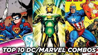 Top 10 Marvel amp DC Crossover Characters  Amalgam Comics [upl. by Andrew]