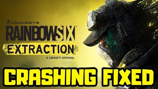 How to FIX Rainbow Six Extraction CrashingFreezingNot LaunchingBlack ScreenFPS Issue [upl. by Krebs687]