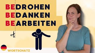 Verben mit dem Präfix be  danken und bedanken Was ist der Unterschied  Präfixe im Deutschen [upl. by Adlog]