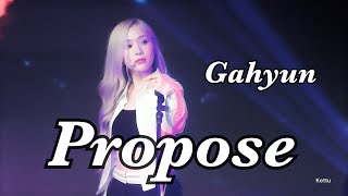 240727 드림캐쳐Dreamcatcher Propose  가현 Gahyun fancam [upl. by Yerdua]