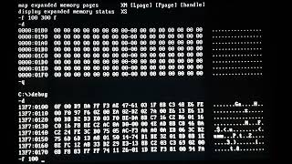 MS DOS DEBUGEXE [upl. by Puna]