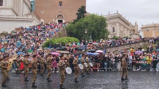 2 Giugno 2024 Festa della Repubblica Dimonius Brigata Sassari [upl. by Ilise]