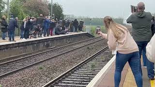 Flying Scotsman Worle station 30423 [upl. by Eugen208]