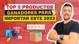 TOP 5 PRODUCTOS TENDENCIA para IMPORTAR de CHINA y VENDER EN LINEA 2024 [upl. by Assilanna660]