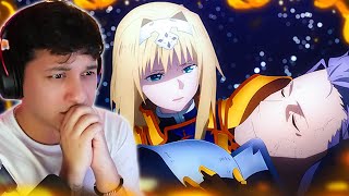 ELDRIES SACRIFICE  Sword Art Online War Of Underworld Episode 8 Reaction [upl. by Bounds626]