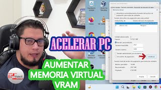 Como ACELERAR tu PC al MÁXIMO 100 Aumentando el tamaño de la MEMORIA VIRTUAL VRAM [upl. by Barnaba]