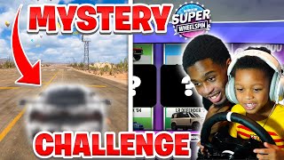 MY 5 YEAR OLD BROTHER DESTROYS RACERS IN MYSTERY CAR [upl. by Ahsuatal]