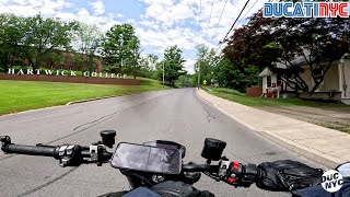 tour of my college campus  HARTWICK COLLEGE  Oneonta New York v2085 [upl. by Winchester]