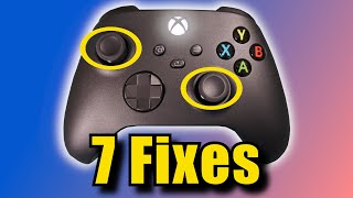 How to Fix Analog Drift on XBOX Series XS Controller moving on its own jittery wrong direction [upl. by Crisey246]