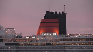 SIRENA BOREALIS amp QUEEN ANNE CRUISE SHIPS ARRIVING SOUTHAMPTON 280824 [upl. by Onahpets207]