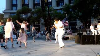 United States Navy Band  Navy Memorial Plaza Concert on the Avenue June 20 2023 Motown Medley [upl. by Bever]