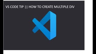 VS Code Tip how to create multiple div with single clickshorts [upl. by Huggins]