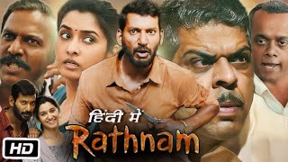 Rathnam Full HD Movie Hindi Dubbed  Vishal  Priya Bhavani Shankar  Gautham Vasudev M  Review [upl. by Netsirk]