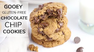 THE BEST CHOCOLATE CHIP COOKIES  gluten free chocolate chip cookies recipe [upl. by Letsyrk191]