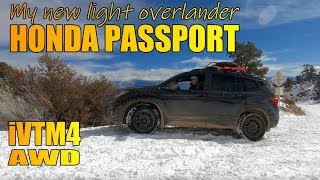 2019 Honda Passport Offroad  Purchase and Trail footage Im a trader [upl. by Elyag]