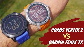 Coros Vertix 2 VS Garmin Fenix 7X  Qual è il migliore Quale acquistare  ITA [upl. by Luedtke]