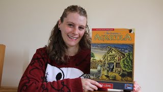 Agricola  solo playthrough and final thoughts solo Uwe Rosenberg series [upl. by Trahern]