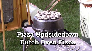 Pizza Upsidedown Dutch Oven Pie [upl. by Eivol]