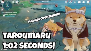 BOSS TAROUMARU HIGHEST DIFFICULTY 102 SECONDS [upl. by Russo]