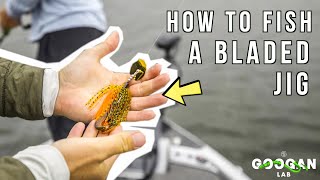 HOW TO FISH A Bladed JIG  BASS FISHING TIPS [upl. by Suzzy]