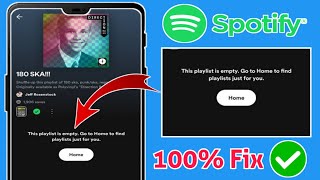 So beheben Sie eine leere SpotifyWiedergabeliste  Spotify spielt keine Songs ab  Diese Wiedergabe [upl. by Malynda]