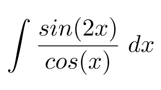 Integral of sin2xcosx trigonometric identity [upl. by Aneerol]