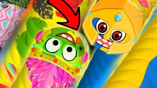 Wormateio 1 Tiny Invasion Worm vs Giant Worms Wormate io Best Trolling Gameplay Ever 418 [upl. by Danaher328]