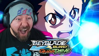 VALT VS BEL REMATCH FIRST TIME WATCHING  Beyblade Burst QuadDrive Episode 4 REACTION [upl. by Corty]