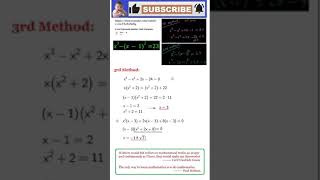 【ALGEBRA】A Polynomial Equation  Formula table is on 2nd page  f113 [upl. by Abner]