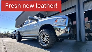 2018 Ram with new katzkin leather seats [upl. by Cates]